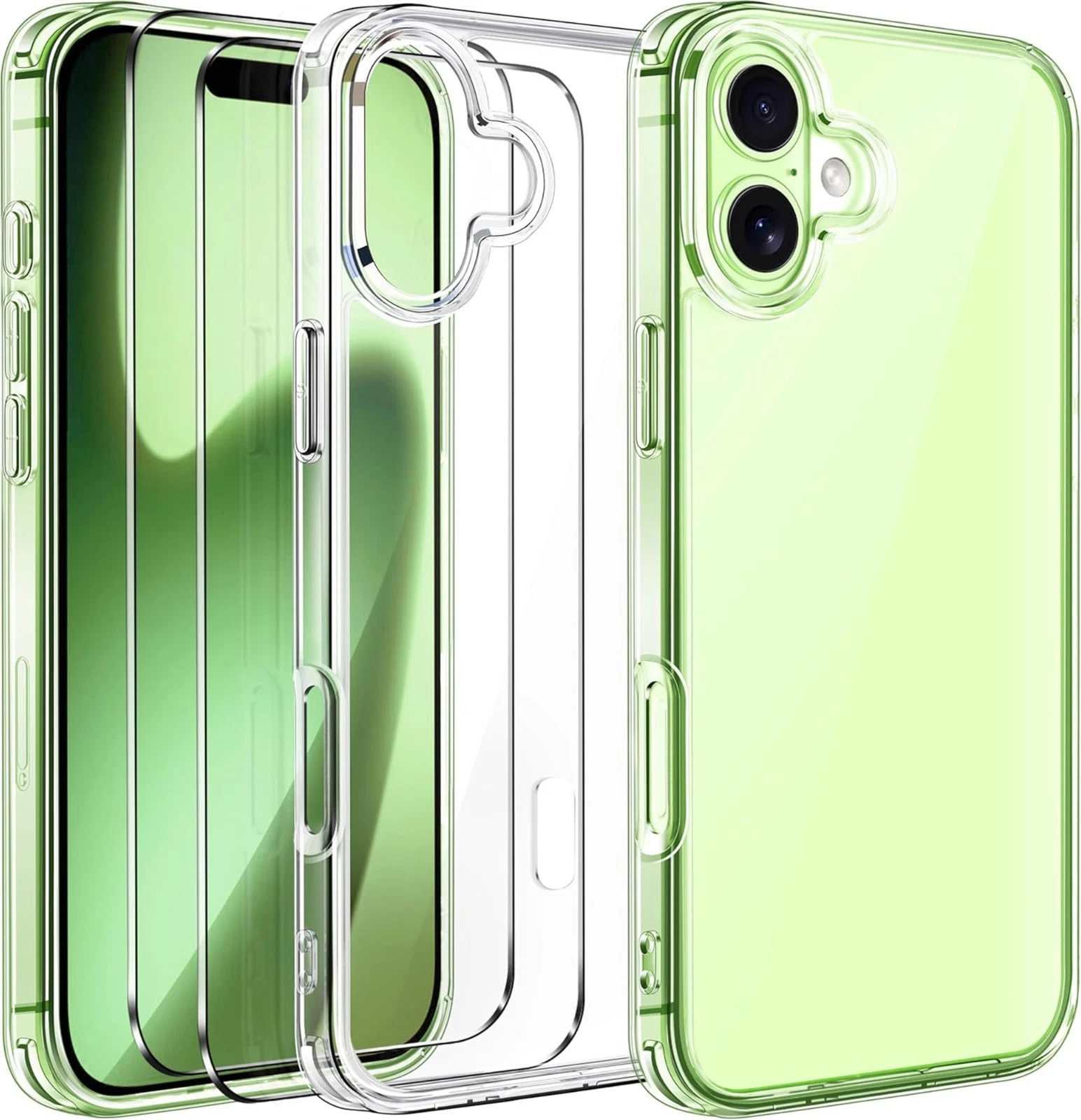 Gorilla Clear Case Back Cover For Iphone 17 Series Shock Proof 2Mm Thickness“ Premium Quality, Stylish & Durable Protective Case